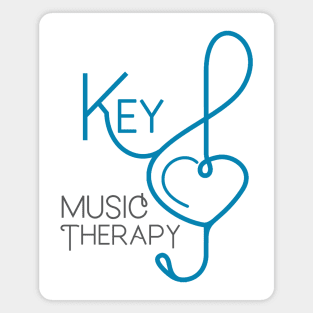 Key Music Therapy Magnet